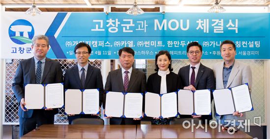 고창군, 수도권 농식품 유통업체 및 컨설팅 업체와 업무협약