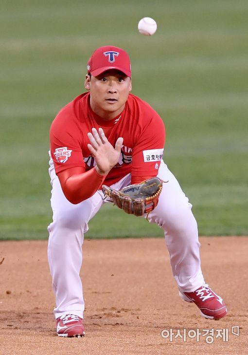 [포토]김주형, '깔끔한 수비'