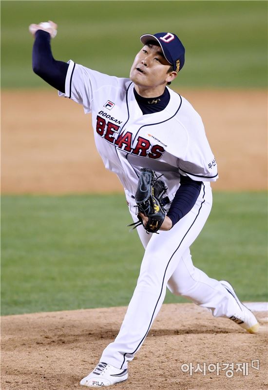 [포토]역투하는 두산 홍상삼