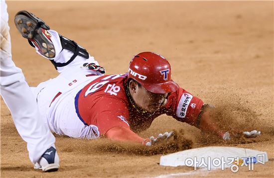 [포토]나지환, '오버런은 당할 순 없어'
