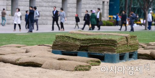 [포토]'푸른 광장을 걷고 싶다'