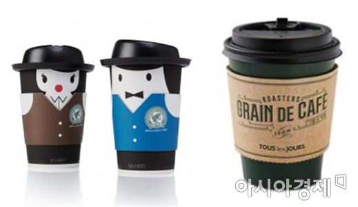 국내 일회용 커피 용기 뚜껑의 대부분은 PS 재질이다. 
