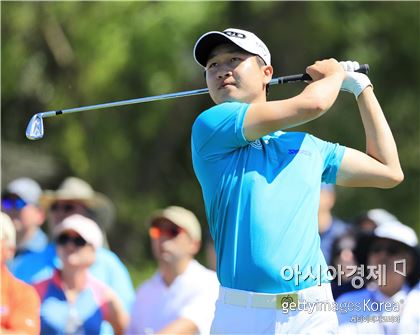 왕정훈 "타이틀방어전서 컷 오프?"