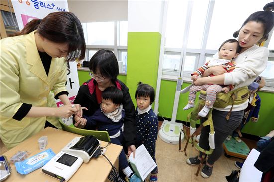 [포토]광주시 북구 보건소, 영양플러스 영양평가 실시