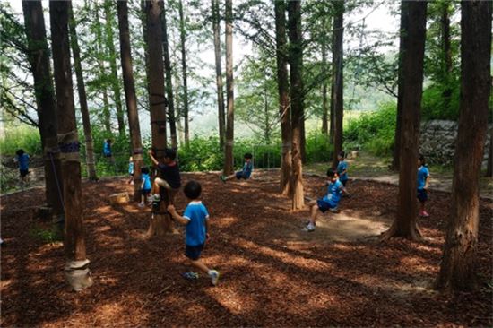 서울시, 유아숲 체험시설 400개로 늘린다