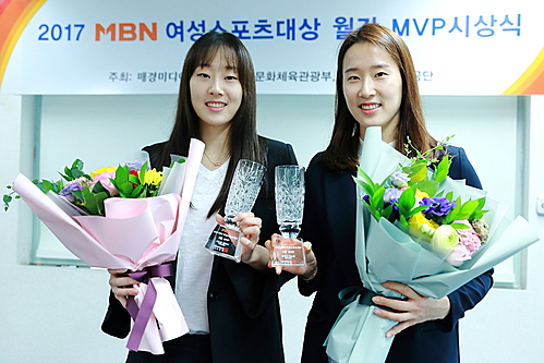 배드민턴 장예나-이소희, MBN 여성스포츠대상 3월 MVP