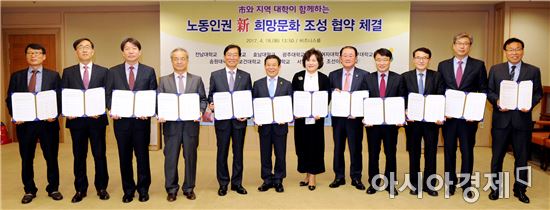 호남대 서강석 총장, “대학 아르바이트생 인권보호 앞장”
