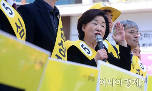 심상정,'진보 심장' 광주 공략 "文 개혁의지 약해…安 보수표에 혈안"