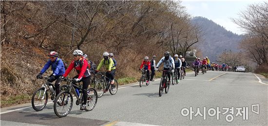 아름다운 남도 관광자원 자전거로 누비세요
