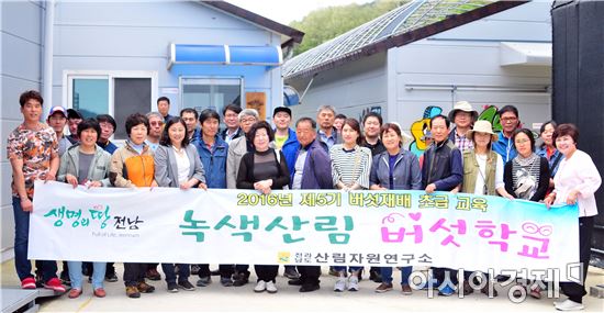 전남도산림자원연구소, 버섯 재배 초급 교육 신청하세요