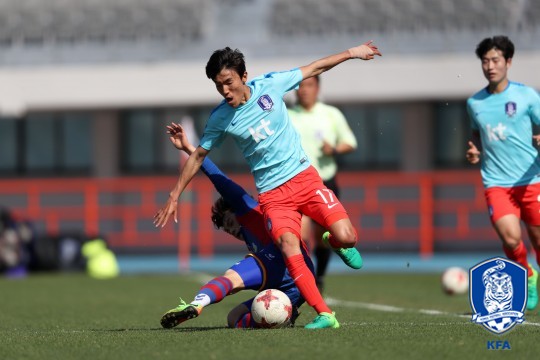 U-20 신태용호, 수원FC와 친선경기 2-3 패배