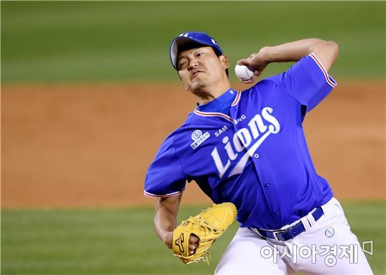 '백정현 8승' 삼성, NC에 3연패 안겨