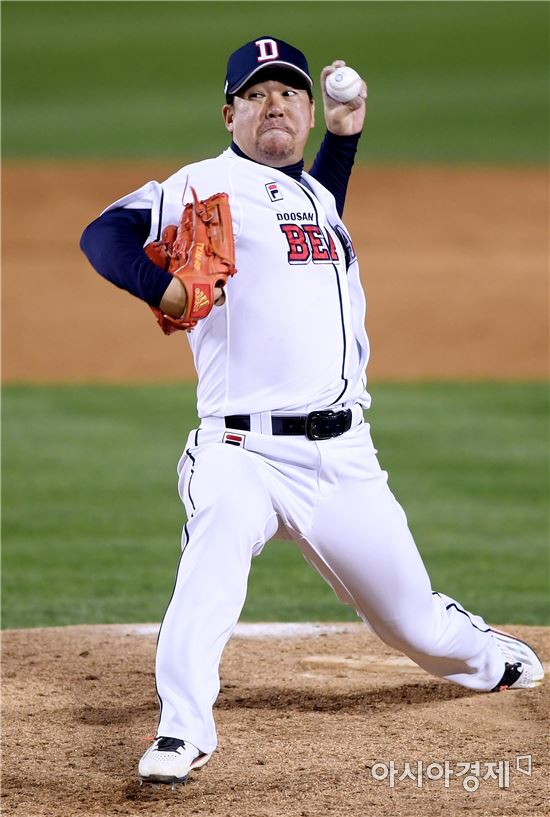 [포토]역투하는 두산 이현승