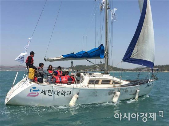 완도국제해조류박람회, 요트체험 인기 최고