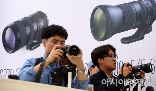 [포토]다양한 렌즈를 체험할 수 있는 곳