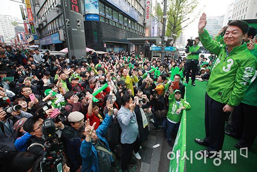 [포토]지지호소하는 안철수 후보