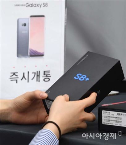 '갤S8' 6000만대 판매 청신호…韓·美 쌍끌이 흥행