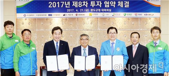 전남도, 친환경 부표 제조 등 5개 기업 투자 유치 