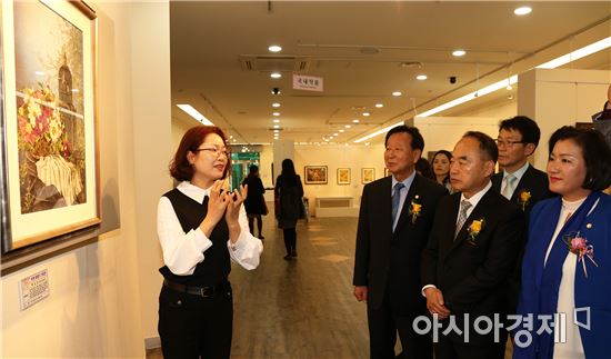 구례군, 제16회 대한민국압화대전 우수작품 시상