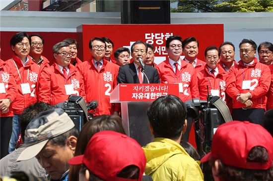 홍준표 자유한국당 후보/사진=한국당 홈페이지