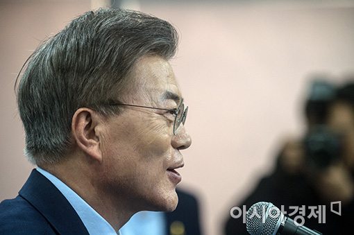 [포토]문재인, '광화문 시대' 약속