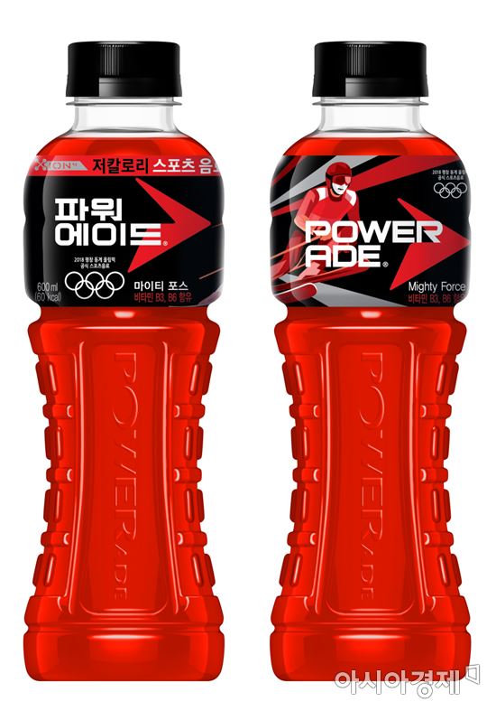코카콜라, 평창동계올림픽 공식음료 파워에이드 마이티 포스 출시