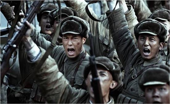 중국영화 <我的戰爭>의 한 장면