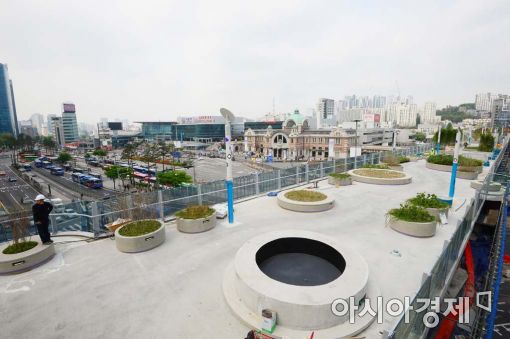 [포토]공중정원으로 변신한 서울고가 