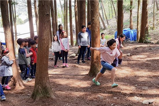 광주 동구 ‘숲에서 만난 수학’ 프로그램 ‘호응’