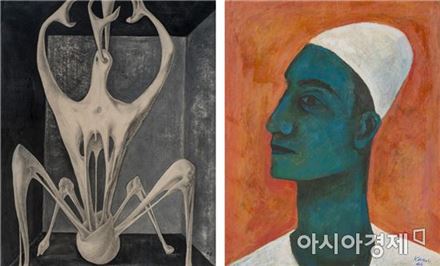 ‘세계로 뻗어나간 저항정신’ 이집트 초현실주의자들展 