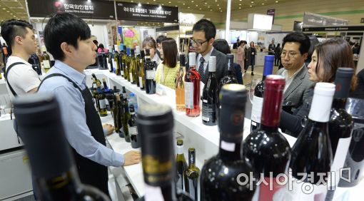 [포토]맛보고 즐기는 와인 박람회
