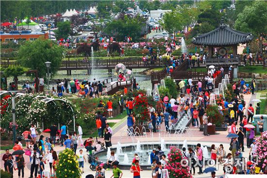 가정의 달 5월, 엄마 아빠와 함께 곡성장미축제로 오세요