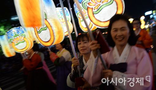 [포토]부처님오신날 기념 연등행렬