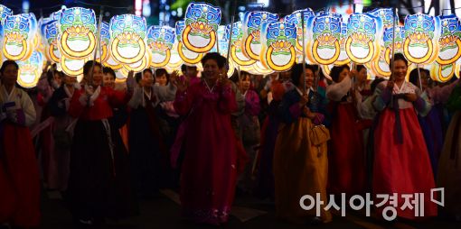 [포토]어둠 밝히는 도깨비 연등