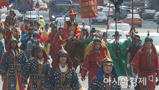 [포토]왕실호위권퍼레이드
