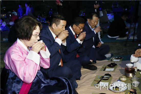 보성군, 서울시민과 함께한‘한강 달빛차회’대성황