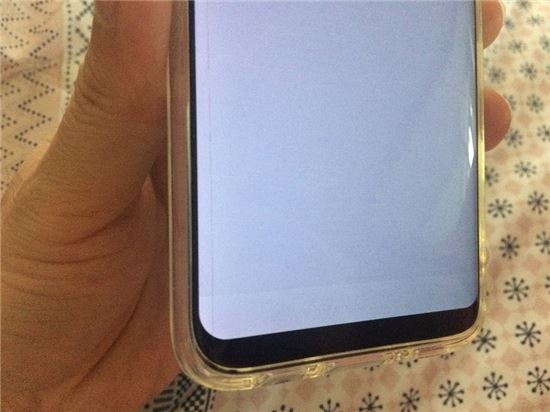 '갤S8' 벌써 번인현상?…"화면 하단에 잔상 남아"