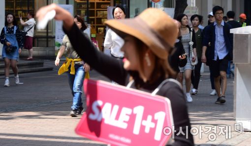 [포토]손님 기다리는 명동