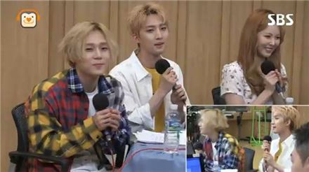 트리플H 이던, 후이, 현아 / 사진=SBS 파워FM '두시탈출 컬투쇼' 캡처