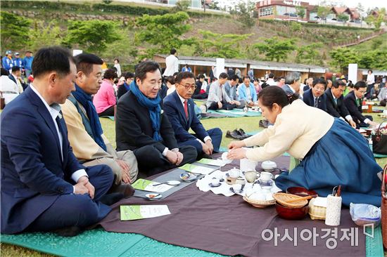 이낙연 전남지사,보성다향대축제 참석