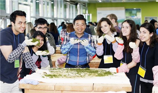 보성다향대축제장에 ‘외국인 팸투어단’방문