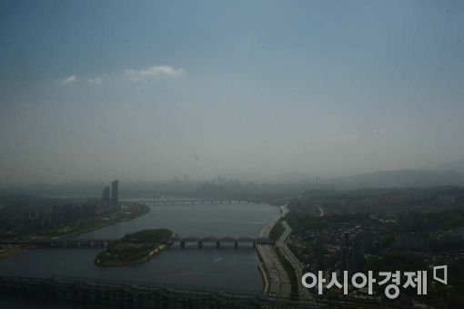 [포토]서울 뒤덮은 미세먼지 