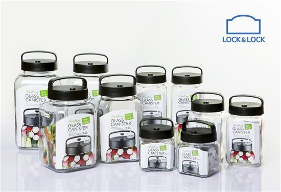 락앤락, '숨쉬는유리용기 블랙에디션' GS홈쇼핑 론칭