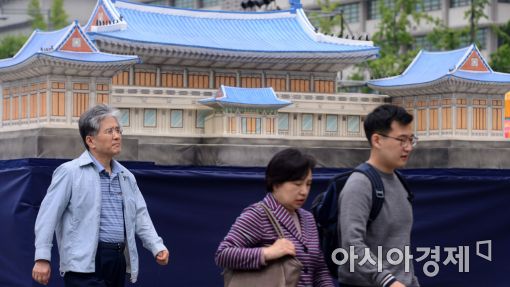 [포토]하루 남은 장미대선 