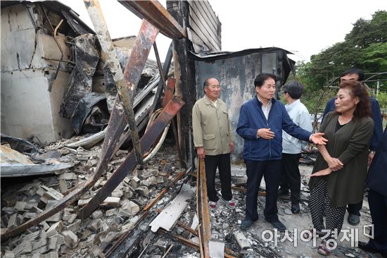 김병원 농협회장 "산불 피해 농가 복구 신속 지원"