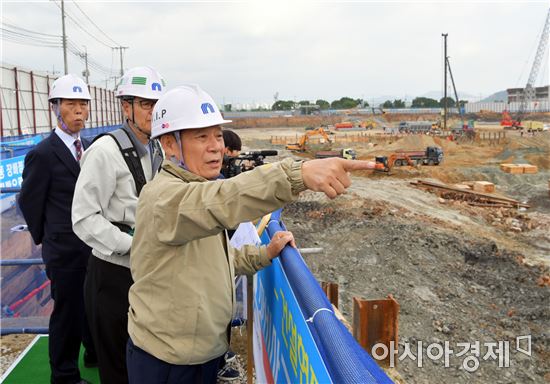 윤장현 광주시장, 2019세계수영대회 명품 선수촌 건립 당부 