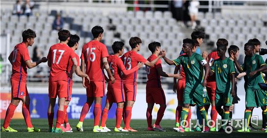 [포토]U-20대표팀, '세네갈에 2-2 무승부'