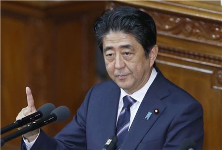 아베 신조 일본 총리. 사진=AP연합