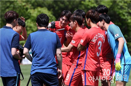 [포토]U-20 대표팀, '누가누가 잘 나왔나'