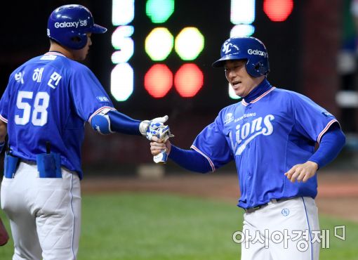 [포토]이원석, '타점에 득점까지'